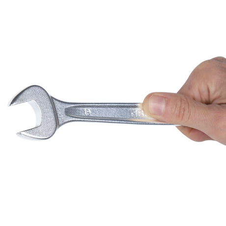 Combination Spanner Wrench Open Offset Ring Ends Chrome-Plated 6mm - Beta Tools 42 6 - Image 2