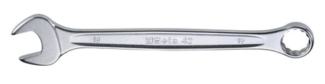 Combination Spanner Wrench Open Offset Ring Ends Chrome-Plated 7mm - Beta Tools 42 7 - Image 1