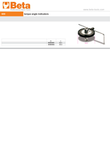 Torque Angle Indicators 1/2" Drive - Beta Tools 600/1 - Image 2