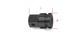 Impact Adaptor, 1/2" Female to 3/4" Male Drives, 44mm Length - Beta Tools 720/16 - Image 1