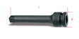 1/2" Drive Impact Extension Bar, 125mm Length - Beta Tools 720/21 - Image 1
