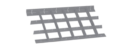 Crossed Partitions for RSC22, RSC23, RSC23C, C27S Drawers 588x277mm 70mm Height - Beta Tools 8889C1/7 - Image 1