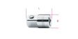 Adaptor, 1/4" Female to 3/8" Male Drive, 28mm Length - Beta Tools 900/16 - Image 1