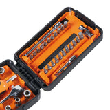 Compact Tool Case with 11 Hexagon Sockets, 21 Bits, 7 Accessories - Beta Tools 900/C39N - Image 2