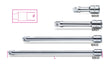 1/2" Drive Extension Bar 75mm - Beta Tools 920/20 - Image 1