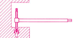 T-Handle Wrench with Three Hexagon Male Ends 2mm - Beta Tools 951 2 - Image 2