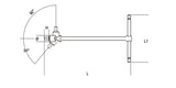 T-Handle Wrench with Swivelling Hexagon Male End 5mm - Beta Tools 953 5 - Image 2