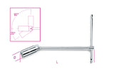 T-Handle Spark Plug Wrench with Swivelling Socket 20.8mm - Beta Tools 957 20,8 - Image 1