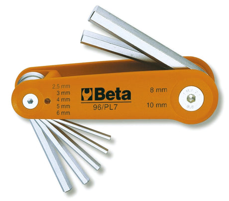 Set of 7 Offset Hexagon Key Wrenches 2.5mm - 10mm - Beta Tools 96/BG7 - Image 2