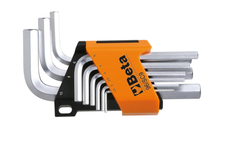Set of 9 Offset Hexagon Key Wrenches 1.5mm - 10mm - Beta Tools 96/SC9 - Image 2
