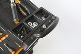 Folding Tool Trolley for Outdoor Jobs, 2 Drawers, 990x390x700mm, Centralized Lock, 160mm Fixed Castors - Beta Tools C27S-O - Image 7