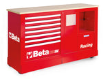 Special Mobile Roller Cabinet Racing SM Type with 7-Drawer Module and Service Module - Beta Tools C39SM-G - Image 2