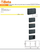 Fixed Module with 2 Doors and Adjustable Shelf for Workshop - BetaC45PRO C45PRO MAL - Image 7