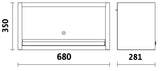 Wall-Mounted Cabinet with Gas Springs and Lock for Workshop - BetaC45PRO C45PRO PM - Image 2
