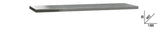 Stainless Steel Coated MDF Worktop 1360x463x38mm for Workbench - BetaC45PRO C45PX/2-1,3MT - Image 1