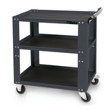 Trolley with 3 Antislip Rubber Tops, Ergonomic Handle, 4 Castors 100mm, 200kg Load Capacity - Beta Tools C51 G - Image 3
