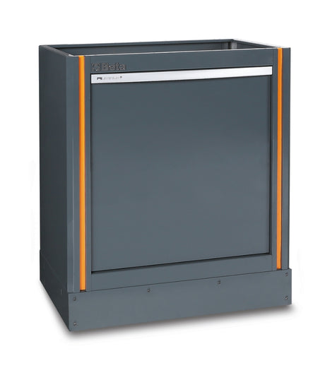 Fixed Sorted Waste Collection Module with Pull-Out Compartment, 588x465mm, Includes 2 Interior Containers - BetaRSC55 C55 CS - Image 1