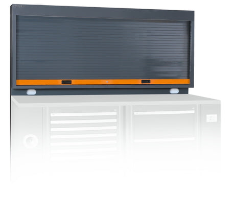 Tool Wall System with Lockable Adjustable Shutter, Perforated Panel, 50-Hook Kit, Power Socket Accommodation, Fits 2m Workbench - BetaRSC55 C55PSE-G - Image 1