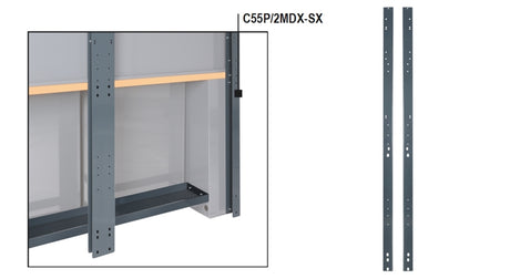 Right/Left Wall Uprights Pair - BetaRSC55 C55P/2MDX-SX - Image 1