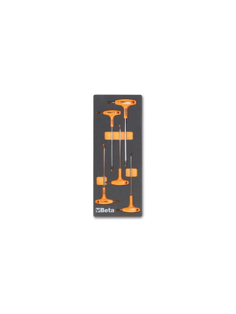 Soft Thermoformed Tray with Tool Assortment, Drawer Size 5 - Beta Tools M55 - Image 1