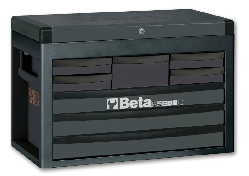 Portable Tool Chest with 8 Drawers and Centralized Lock - Beta Tools RSC23C-R - Image 2