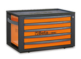 Portable Tool Chest with 5 Drawers and Centralized Lock - Beta Tools RSC23T-B - Image 3