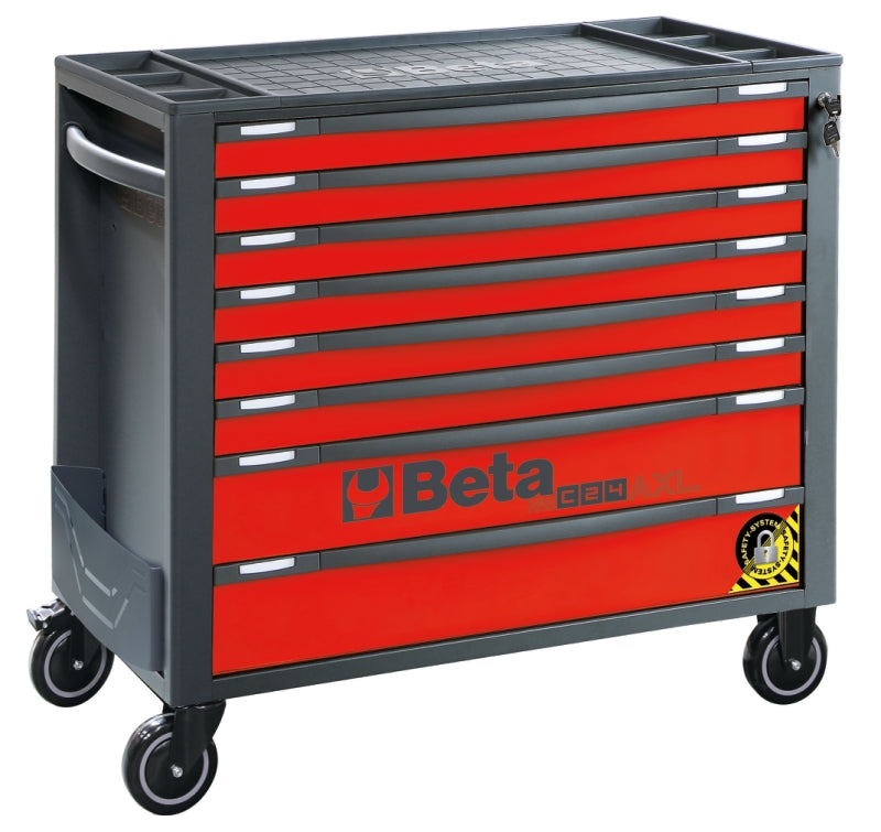 Mobile Roller Cab 8 Drawers Anti-Tilt System Long Model 1000kg Capacity - Beta Tools RSC24AXL/8-R - Image 3