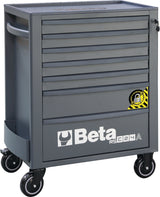 Mobile Roller Cab 7 Drawers Anti-Tilt System Reinforced Worktop 800kg Capacity - Beta Tools RSC24A/7-R - Image 5