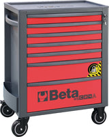Mobile Roller Cab 7 Drawers Anti-Tilt System Reinforced Worktop 800kg Capacity - Beta Tools RSC24A/7-A - Image 6