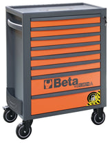 Mobile Roller Cab 8 Drawers Anti-Tilt System Reinforced Worktop 800kg Capacity - Beta Tools RSC24A/8-O - Image 1