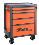 Mobile Roller Cab 5 Drawers Reinforced Worktop 800kg Capacity - Beta Tools RSC24/5-G - Image 1