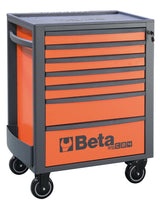 Mobile Roller Cab 7 Drawers Reinforced Worktop 800kg Capacity - Beta Tools RSC24/7-A - Image 1