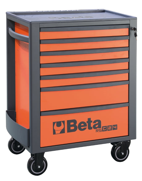 Mobile Roller Cab 7 Drawers Reinforced Worktop 800kg Capacity - Beta Tools RSC24/7-A - Image 1