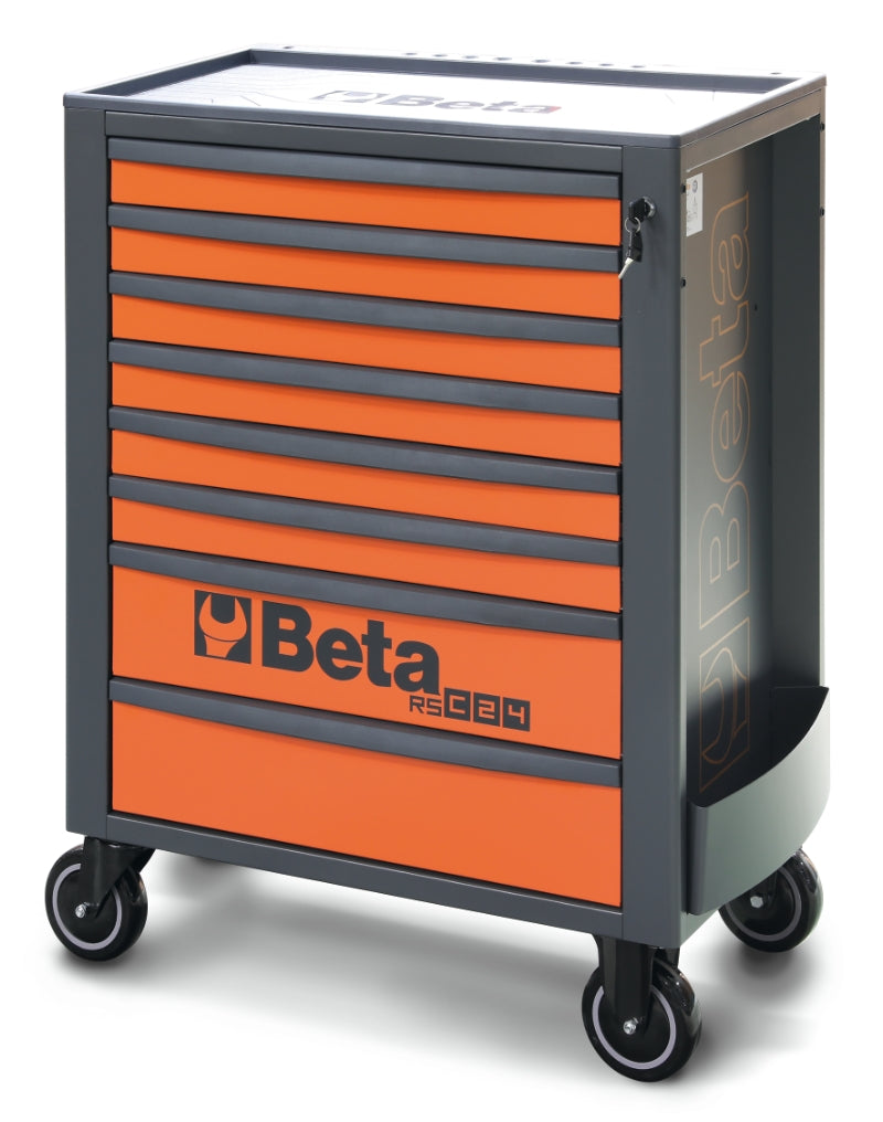 Mobile Roller Cab 8 Drawers Reinforced Worktop 800kg Capacity - Beta Tools RSC24/8-A - Image 5