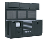 Workshop Equipment Combination RSC50 with 2.240mm Worktop, Drawers, Cabinets, and Tool Panels - BetaRSC50 RSC50 E - Image 1