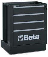 Fixed Module with 4 Drawers for RSC50, 588x367mm, Central Lock, Adjustable Feet - BetaRSC50 RSC50 M4 - Image 1