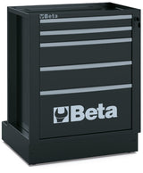 Fixed Module with 5 Drawers for RSC50, 588x367mm, Central Lock, Adjustable Feet - BetaRSC50 RSC50 M5 - Image 1