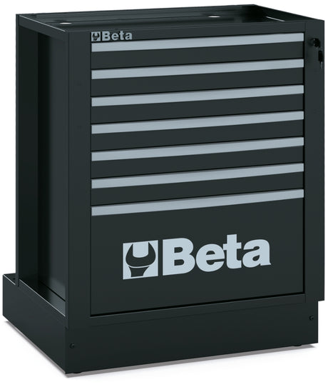 Fixed Module with 7 Drawers for RSC50, 588x367mm, Central Lock, Adjustable Feet - BetaRSC50 RSC50 M7 - Image 1