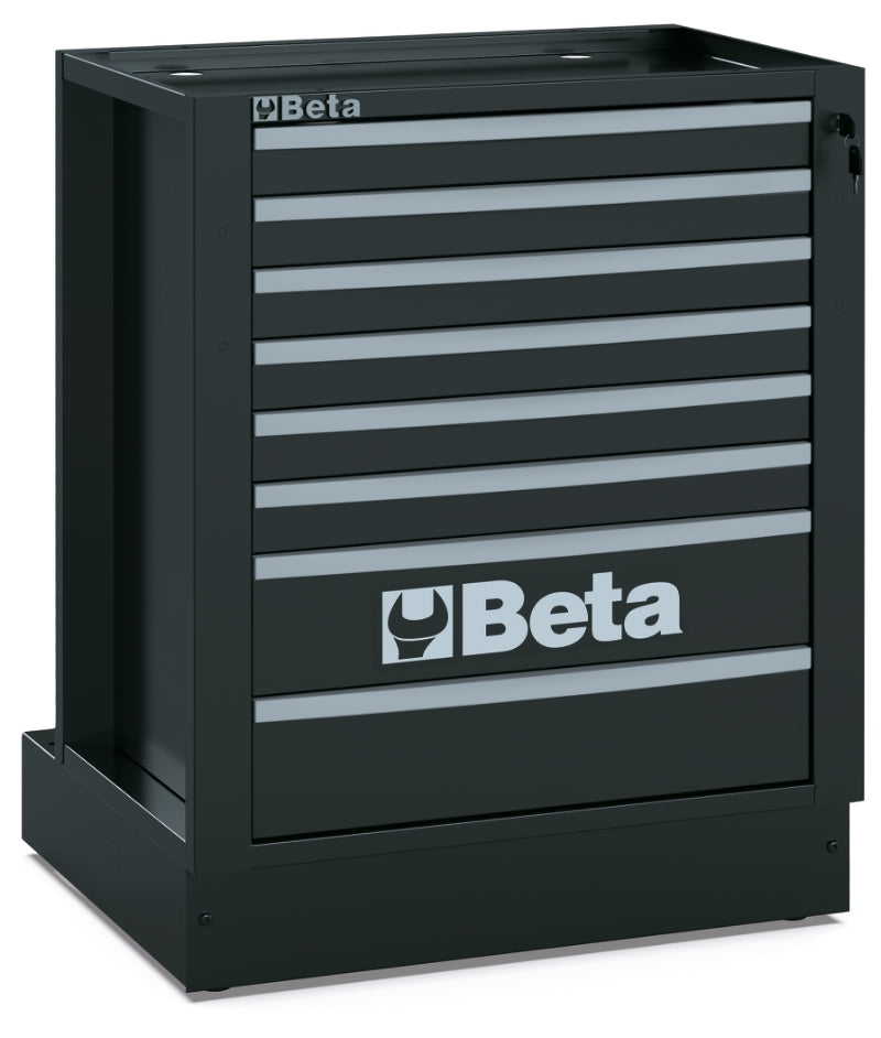 Fixed Module with 8 Drawers for RSC50, 588x367mm, Central Lock, Adjustable Feet - BetaRSC50 RSC50 M8 - Image 1