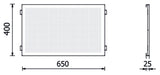Upper Perforated Tool Panel for RSC50, 650x400x25mm - BetaRSC50 RSC50 PFS - Image 3