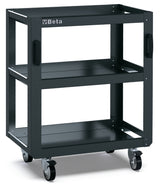 3-Tier Tool Trolley for RSC50, Four Swivel Castors 100mm, Two with Brakes, 200kg Load Capacity - BetaRSC50 RSC50 T3 - Image 1