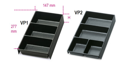 Thermoformed Trays for Small Items 35mm for Roller Cabs RSC22 RSC23 RSC23C - Beta Tools VP2 - Image 1